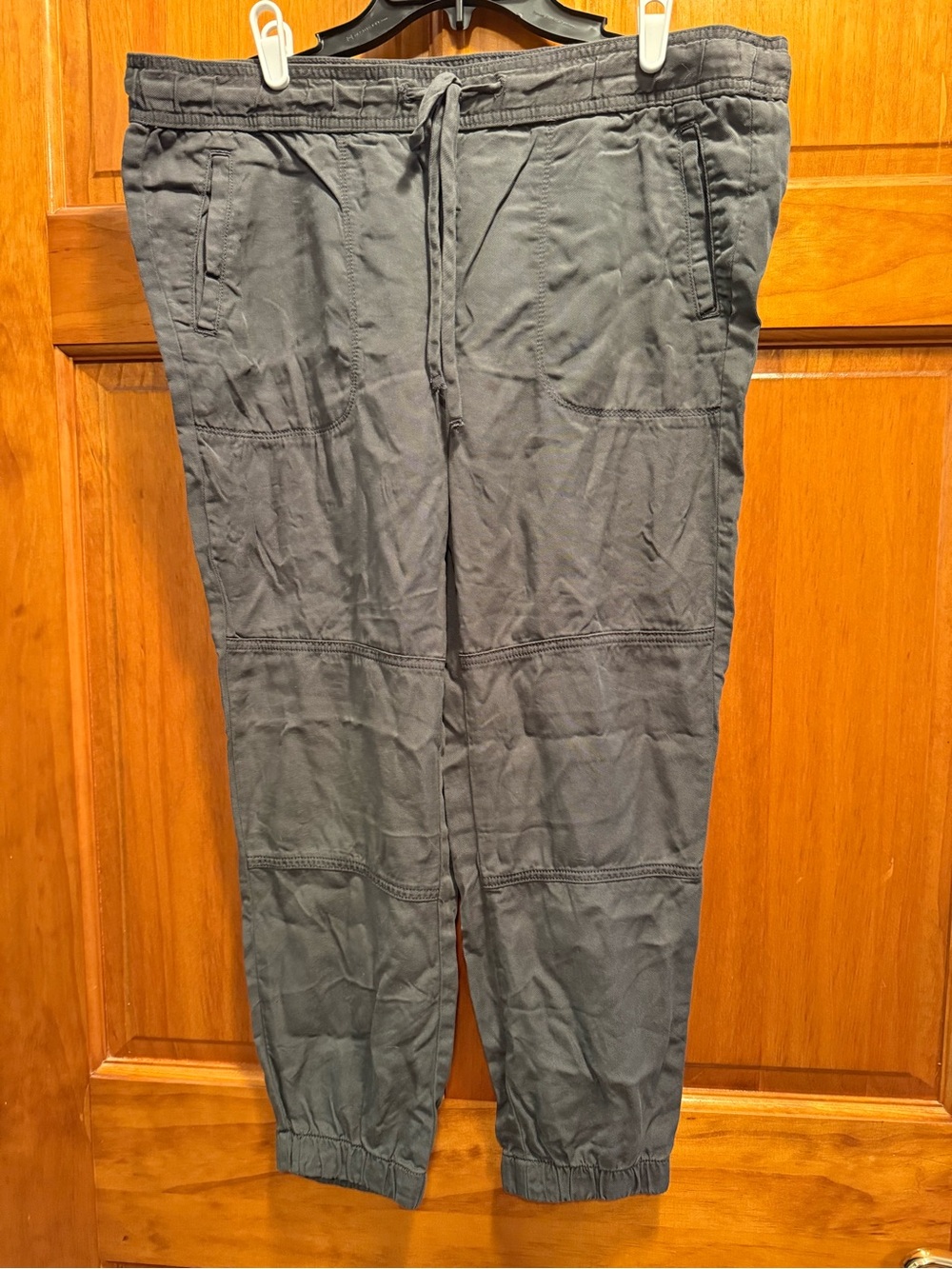 Daily Ritual Men's Charcoal Drawstring Joggers